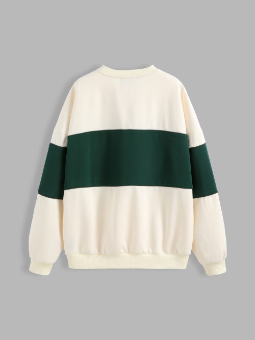 cider-letter-terry-oversized-sweatshirt-เสื้อแขนยาว-เสื้อสเวตเตอร์กันหนาวแขนยาว-ลุคสตรีท-สไตล์เกาหลี
