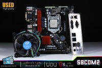 SBCOM2 SET CPU + MB : CPU INTEL G4560 3.5GHz 2C4T + MB ASROCK H110M-DVS MINI ITX SOCKET1151 (NOBOX)  มีเพจหลัง RAM 2 SLOT สินค้าพร้อใช้งาน มีการเทสสินค้าก่อนจัดส่ง