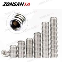 Zonsanta Grub Screw M2 M2.5 M3 M4 M5 M6 M8 DIN916 304 Stainless Hex Hexagon Soket Allen Piala Titik DIY set Gagang Pintu Baut