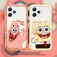 เคสโทรศัพท์Redmi 12 5G Redmi 12C SpongeBobน่ารักการ์ตูนซิลิโคนอ่อนนุ่มปลอกRedmi12 5G Redmi12Cฝาครอบโทรศัพท์Patrick Star