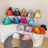 【NEW COMING】2023 New Shell Bag Womens PU Simple HandbagxTheˉtote bag in Europe and America Crossbody Shoulder Bag