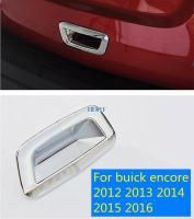 ABS Chrome Rear Trunk Boot Door Handle Catch Cover Bowl Cup Trim Decoration For Opel Mokka buick encore 2012 2013 2014 2015 2016