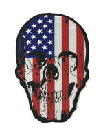 อาร์ม ตัวรีดติดเสื้อ ลาย American Flag Skull