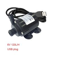 【✲High Quality✲】 yuyanan สำหรับตู้ปลาปั๊มน้ำจิ๋วจุ่มไมโคร6V 120l/H 12V 240l /H Jt-160a Dc