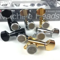 Original GOTOH SG381-07-MGT Electric Guitar Locking Machine Heads Tuners ( Chrome Black  Silver ) Tuning Peg MADE IN JAPAN