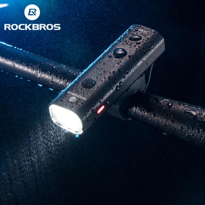 【400 LM penghantaran tempat】 rockbros aluminium shell Bike light USB ...