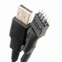 2020 24AWG ขายร้อน9ขาชายกับภายนอก USB ชายพีซีเมนบอร์ดสายเคเบิลต่อขยายข้อมูลภายใน