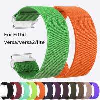 trterth Bohemia Elastic Nylon Loop Band For Fitbit Versa 2 3 Watch Band For Fitbit Sense Women Replacement Bracelet Watch Accessories