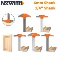 NXWIND 6MM 6.35MM Shank Raised Panel Bit Router Bit เครื่องตัดมิลลิ่งงานไม้สําหรับไม้ Bit Face Mill End Mill เครื่องตัดคาร์ไบด์