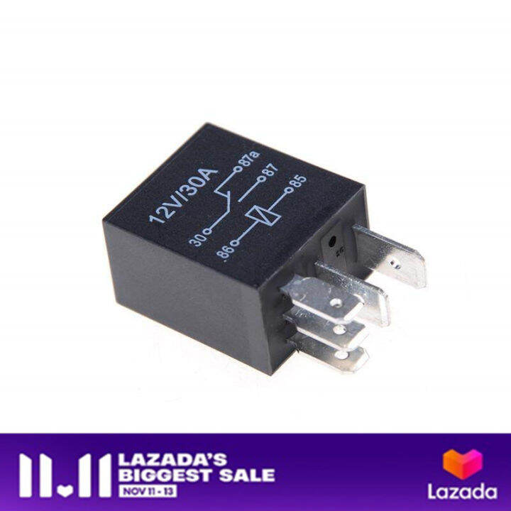 FUYU DC 12V 5 Pins 30A Automotive Changeover Relay Car Bike Relay