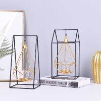 [COD] ins golden iron retro bedroom scented cup desktop decoration light luxury home accessories