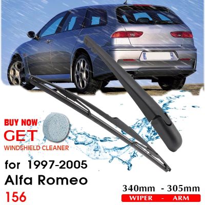 Car Wiper Blade Rear Back Window Windscreen Windshield Wipers Auto Accessories For Alfa Romeo 156 Hatchback 340mm 1997 2005