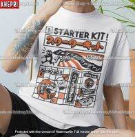 ?ส่งด่วน ฮิตมว๊าก?เสื้อยืด Unisex เสื้อคู่ Cotton TC รุ่น Starter Kit T-Shirt แบรนด์ Khepri ผ้านุ่ม ไม่หด รีดทับลายได้ ระวังของปลอม!