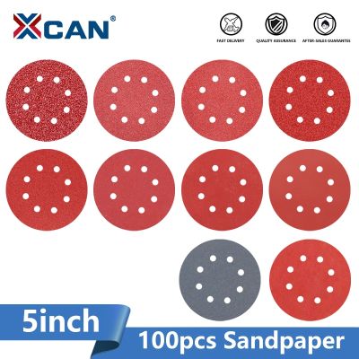 【LZ】✠  XCAN Sanding Discs 5 inch（125mm）Round Shape Buffing Sheet 80-3000 Grit 8 Hole Sander Polishing Pad Abrasive Sandpaper