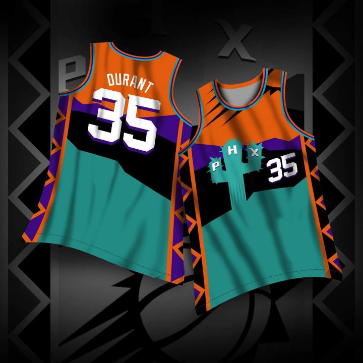 phoenix suns jersey sublimation