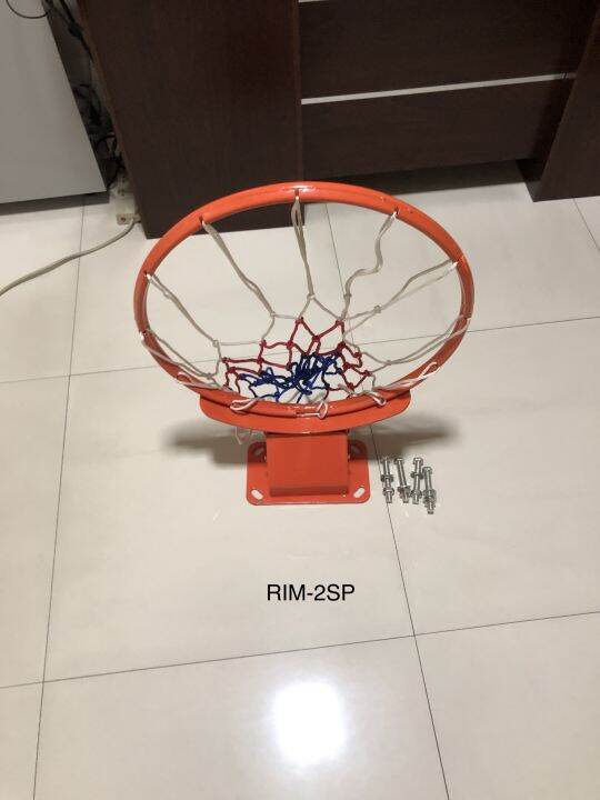 Basketball ring with true FIBA standard specifications. HEAVY DUTY