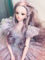 (Popular toys) ร้อน60เซนติเมตร1/3 BJD ทรงกลมร่วมตุ๊กตาของเล่น3D สีดำตายาววิกผมผิวธรรมดาพลาสติกเปลือยแฟชั่นแต่งหน้า DIY สาวของขวัญ