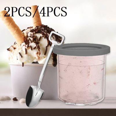 เหยือกใส่ไอศกรีมสำหรับเปลี่ยน NC299AMZ นินจา-ครีมามิ/Nc300s ชุดเครื่องทำครีมน้ำแข็งฝาปิด2/3ชิ้น