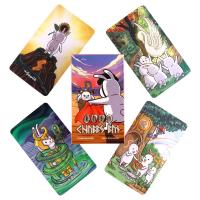 Chubby Bun Rune V.3 (Elder Futhark) บัตร Oracle Deck Leisure Party Table เกมคุณภาพสูง Fortune-telling Prophecy Tarot Deck