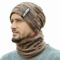 Winter Hat Scarf Fur Linning Sets Bonnets s for Men Women Beanies Bacalava Cap Neck Warmer Velvet Thicken Bobble Male