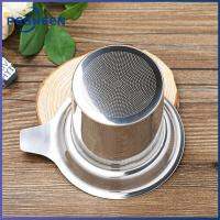 Quick ArrivalStainless Steel Mesh Hotel Teacup Food Grade Tea Infuser Strainer Portable Multi-function Non-toxic Durable Eco-friendly for Mug Cup and PitcherArrive 1-3 Days