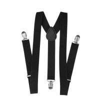 【YF】❍☋❂  2020 New Suspender Adjustable Brace Clip-on Men Pants Braces Straps Fully Elastic Y-back