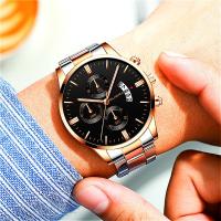 2019 Simple Men Watch Stainless Steel Band Watches Classic Quartz Date Wristwatch Casual Male Wrist Watch Masculino Relogios