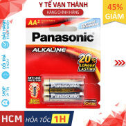 Pin Tiểu 2A AA- Panasonic Alkaline Vỉ 2 Viên, Pin Thật - Chính Hãng