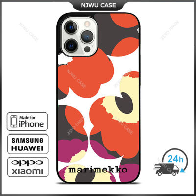 Marimekko 13 Phone Case for iPhone 14 Pro Max / iPhone 13 Pro Max / iPhone 12 Pro Max / XS Max / Samsung Galaxy Note 10 Plus / S22 Ultra / S21 Plus Anti-fall Protective Case Cover