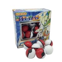 XDFDXGFFD ของเล่นเด็ก 36 ชิ้น Action Figure Pocket Ball Collection สำหรับเด็ก Elf Ball Pokemon Toys Pokeball Pokemon Figures