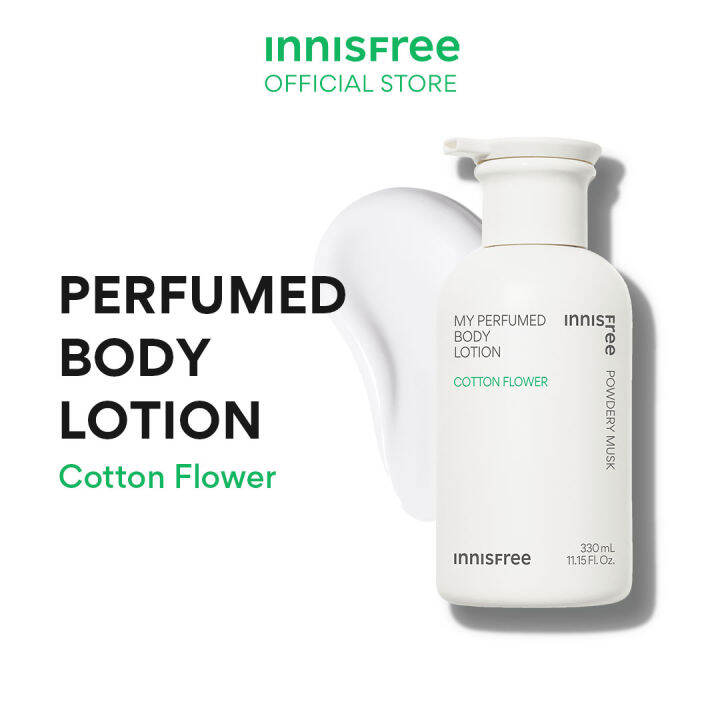 *NEW* INNISFREE My Perfumed Body Lotion, Cotton Flower 330ml Lazada