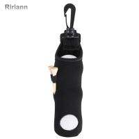 RIRIANN Neoprene แบบพกพากระเป๋าคาดเอวกระเป๋ากีฬาอุปกรณ์กีฬาลูกประเดิมกระเป๋าเอวกระเป๋าลูกกอล์ฟเสื้อกอล์ฟกระเป๋าเอวสำหรับบรรจุที่วางลูกกอล์ฟ