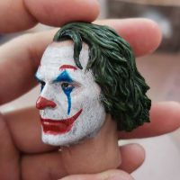 16 scale Head carving accessories Joker Joaquin Phoenix Clown Prequel Makeup Edition Head Sculpt Carved F 12" Figure Dolls Toy