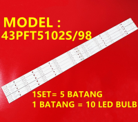 43PFT5102S / 43PFT5102S/98 Philips 43 "ไฟเรืองแสงทีวี LED 100% ใหม่