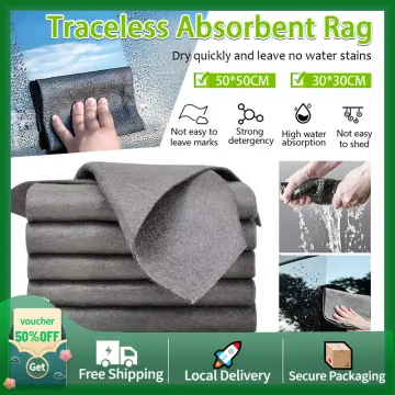 1/3/5pcs Thickened Magic Cleaning Cloth Microfiber Surface Polishing  Household Cleaning Cloth Glass Car Windows Mirrors Towels - AliExpress