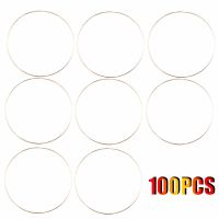 100PCS KC Gold Color Big Dream Catcher Circle Ring Craft Rings Garland Metal Ring for Dream Catchers Hoops Hanging DIY Connectors 190MM