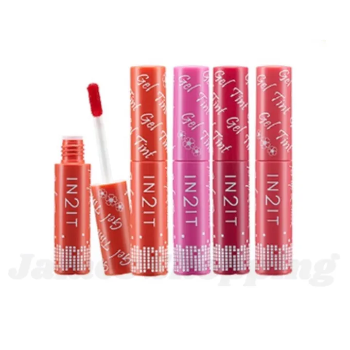 ถูก/แท้100 IN2IT Gel tint for lip & cheek GT อินทูอิท เจลทินท์