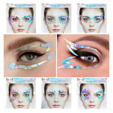 Halloween Custom Holographic Crystal Face Gem Eye Stickers 3D Rhinestones  Face Body Jewel Stickers - China Tattoo Sticker and Face Gems price