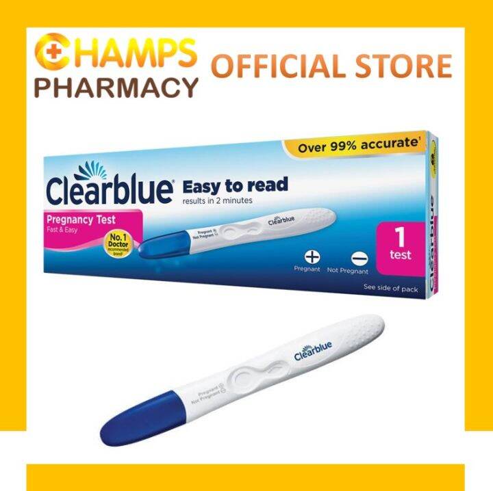 CLEARBLUE PREGNANCY TEST (1 UNIT) Lazada