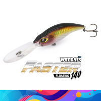 FASTER FLOATING 140mm/20.6g : Weebass เหยื่อปลอม เหยื่อปลั๊ก