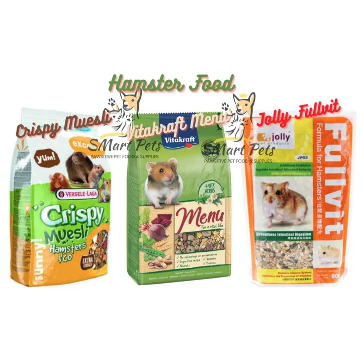 Hamster Food - Vitakraft Menu Vital Crispy Muesli Jolly Fullvit ...