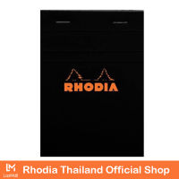 RHODIA BLACK PAD N0.13 - ขนาด A6 (Lined) นำเข้าจากประเทศฝรั่งเศส