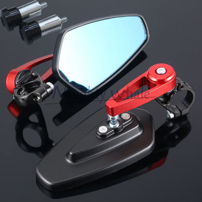 Motorcycle Aluminum Rear View Handle Bar End Side Rearview Mirrors FOR Ducati 848 696 959 scrambler 800 monster 900 Cafe Racer