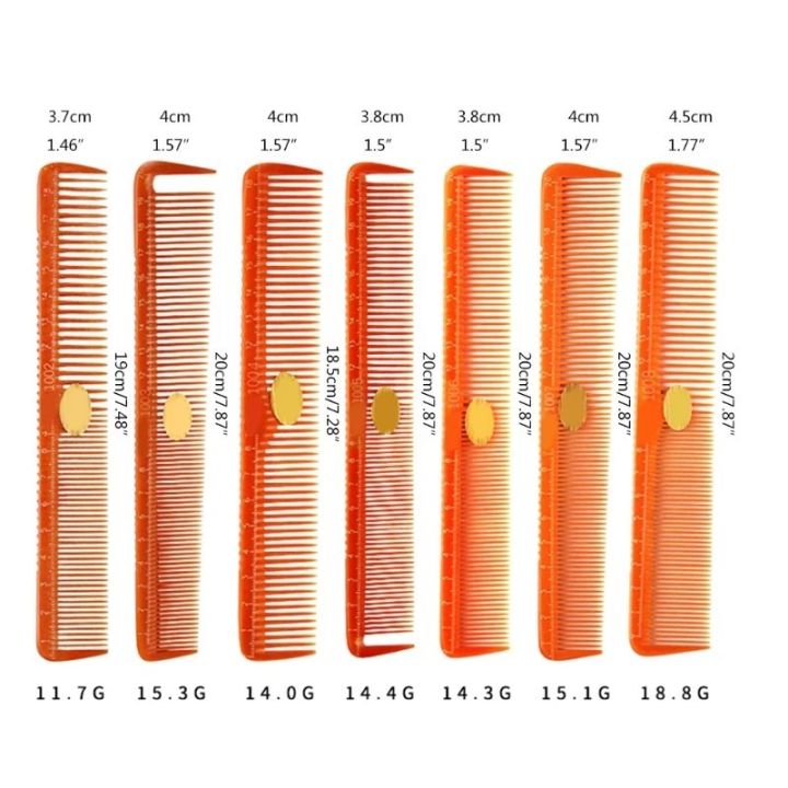 หวีซอย-an-amp-na-หวีรองซอย-มีมาตราส่วนบอก-สีน้ำตาล