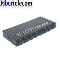 Fiber Optical Switch 8 SC 2 1000M RJ45 Industrial Grade Gigabit Ethernet Switch media Converter 5V3A