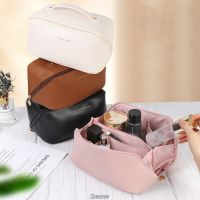 【CC】 Large-Capacity Makeup Multifunction Pu Toiletries Organizer Washbag