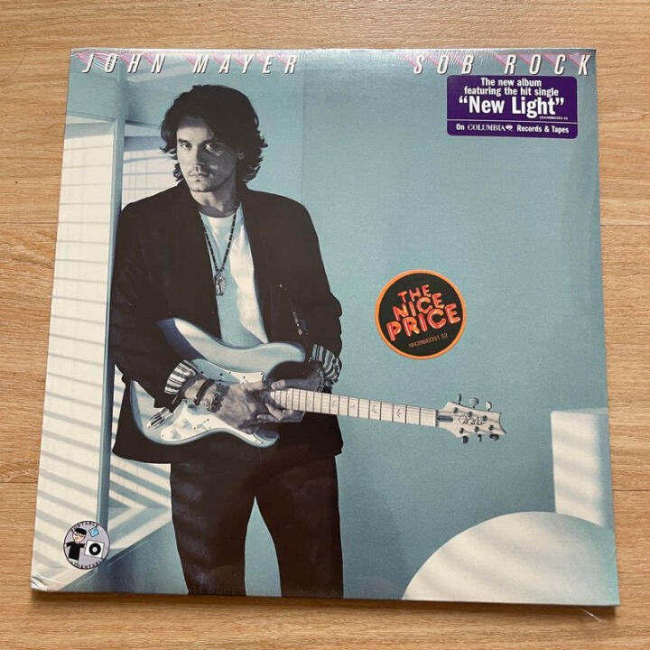 แผ่นเสียง-john-mayer-sob-rock-black-vinyl-lp-album-stereo-180gm-made-in-us-แผ่นเสียงใหม่-มือหนึ่ง