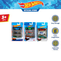 Hot wheels 3 Car Set ฮ็อทวีล  แพค 3 คัน คละแบบ  โมเดลรถ รถของเล่น K5904