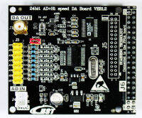 ความแม่นยำสูง24bit AD DA 8ช่องอินพุต ADS1256 AD9708โมดูลขยาย FPGA Control