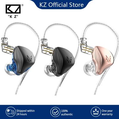 KZ ZEX 1ไฟฟ้าสถิต1แบบไดนามิกในหูตรวจสอบที่อุดหูถอดสายหูฟัง Noice ยกเลิกเกมกีฬาชุดหูฟัง